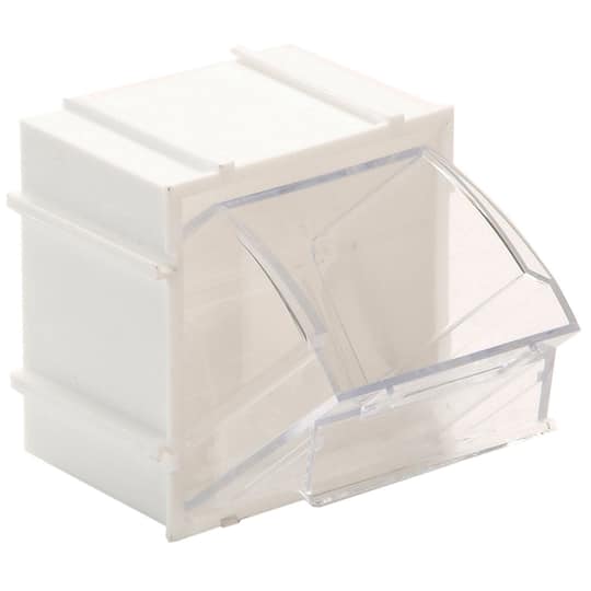 Quantum Storage Systems® 2.375" x 3" Individual Tip Out Bin in White | Michaels®